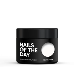 NAILSOFTHEDAY Poly Gel milk, 30 ml