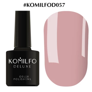 Gel polish Komilfo Deluxe Series No. D057 (muted pink-lilac, enamel), 8 ml