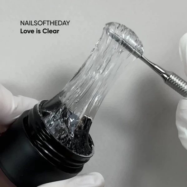 NAILSOFTHEDAY Gel gum Love is... Clear, 15 ml