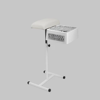 Pedicure hood Premium white (Stand white Cushion white Pedicure attachment Ülka Premium white)