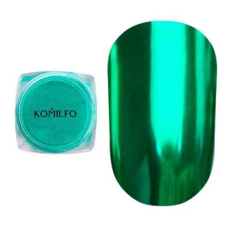 Komilfo Mirror Powder No. 011, green, 0.5 g