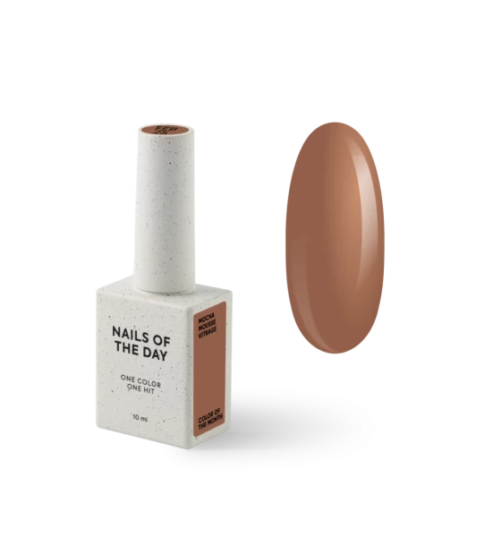 NAILSOFTHEDAY Gel polish LIMITED Mocha Mousse Vitrage, 10 ml