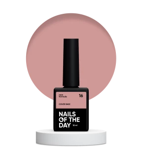 NAILSOFTHEDAY Cover base No. 16, 10 ml