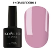 Gel polish Komilfo Deluxe Series No. D041 (deep pink-purple, enamel), 8 ml