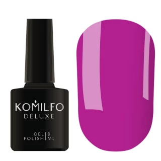 Gel polish Komilfo Kaleidoscopic Collection K012 (berry purple, neon), 8 ml