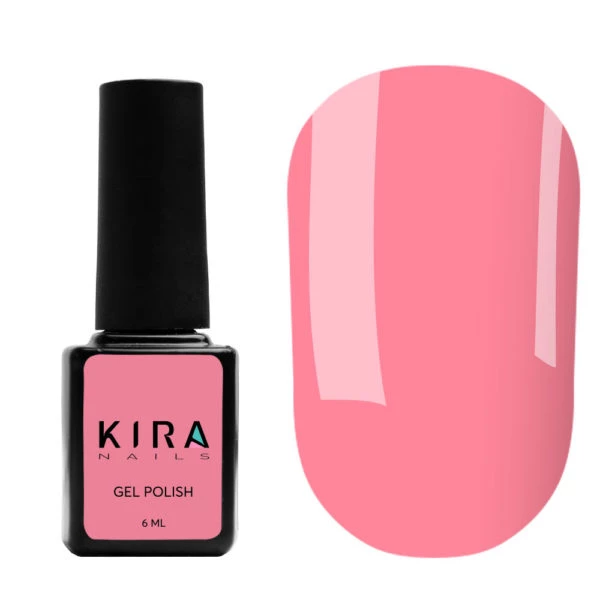 Гель-лак Kira Nails №054 (рожевий, емаль), 6 мл