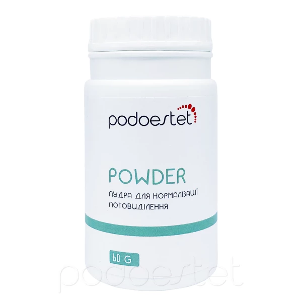 Podoestet Powder normalizing sweating, 60 g