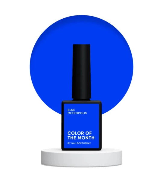 NAILSOFTHEDAY Lakier hybrydowy LIMITED Blue Metropolis, 10 ml