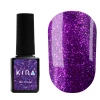 Гель-лак Kira Nails 24 Karat №011 (фіолетовий з вкрапленнями), 6 мл