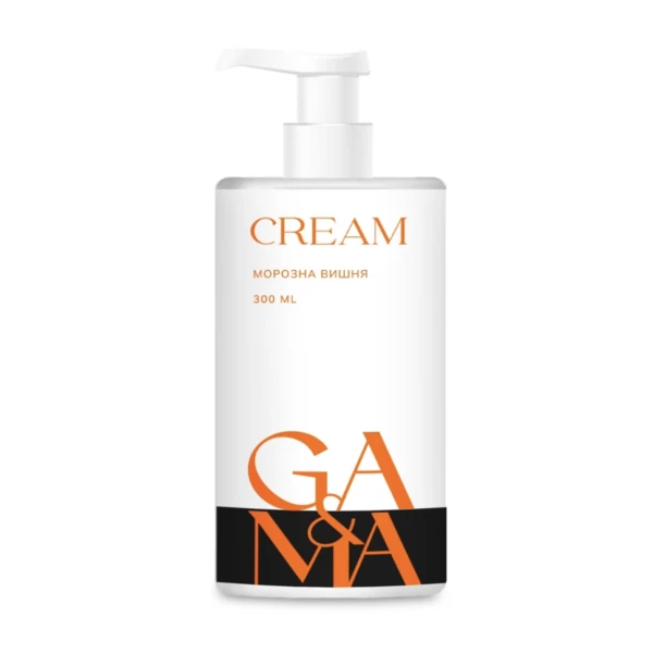 Ga&Ma Cream with urea, frosty cherry (intensive moisturizing), 300 ml