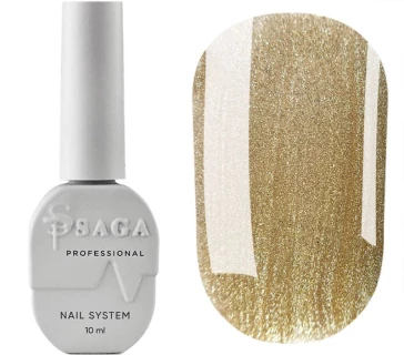 Saga Professional Gel polish Amber Cat №01, 10 мл