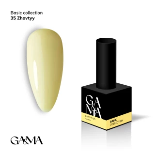 GA&MA Basic collection 035 жовтий, 10 ml