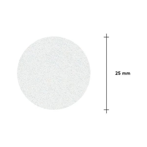 Replacement files white on a soft base for the pedicure disk PODODISC STALEKS PRO L 240 grit (50 pcs)