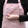 KOMILFO APRON, POWDER, SHORT, WITH REMOVABLE PVC FILM