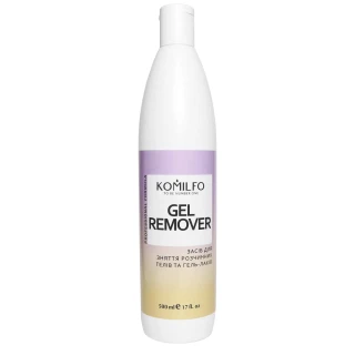 Komilfo Gel Remover — środek do usuwania żeli i lakierów hybrydowych, 500 ml