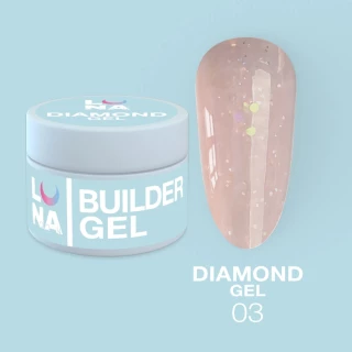 Luna Diamond Gel No. 03, 15 ml