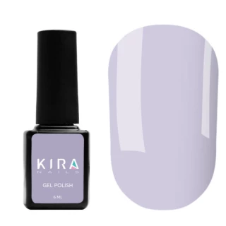 Гель-лак Kira Nails №133 (сіро-блакитний, емаль), 6 мл