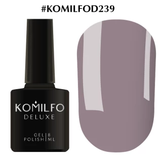 Lakier hybrydowy Komilfo Deluxe Series nr D239 (dymny fiolet, emalia), 8 ml