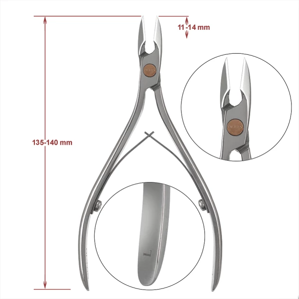 Olton Leather Pliers, model L, 11-14 mm