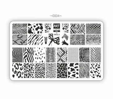 ART Stamping Plate 0004