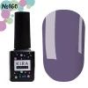 Lakier hybrydowy Kira Nails nr 160 (szaro-fioletowy, emalia), 6 ml