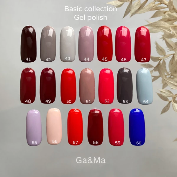 Ga&Ma Basic collection 059 земляничный, 10 ml