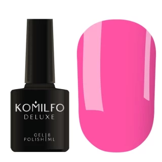 Gel polish Komilfo Kaleidoscopic Collection K014 (bright pink, neon), 8 ml