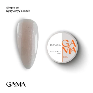 Ga&Ma Simple gel Сверкающий, 30 ml