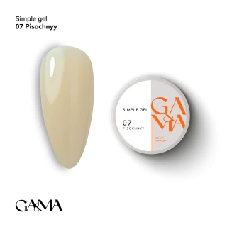 GA&MA Simple gel 007 Пісочний, 30 ml