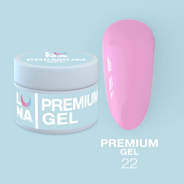 Luna Gel Premium №22, 15 ml