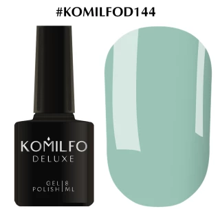 Gel polish Komilfo Deluxe Series No. D144 (pale turquoise, enamel), 8 ml