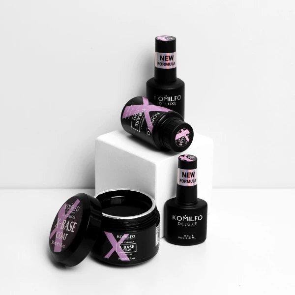 Komilfo X-Base Coat - base for gel polish, 30 ml (barrel)