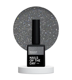 NAILSOFTHENIGHT Top Reflective Holographic, 10 ml