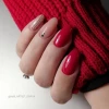 Gel polish Komilfo Deluxe Series No. D086 (cherry-red, enamel), 8 ml