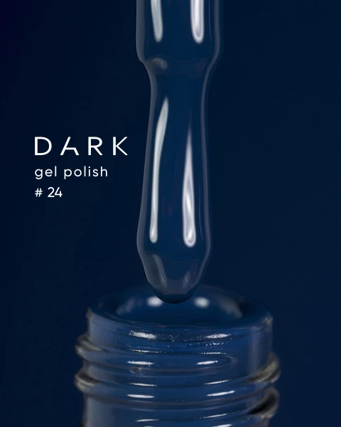 Dark gel polish (new collection) 24, 10 ml