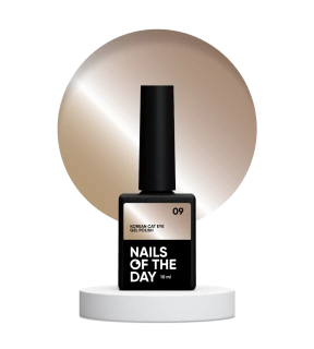 NAILSOFTHEDAY Koreański żelowy lakier do kocich oczu nr 09, 10 ml