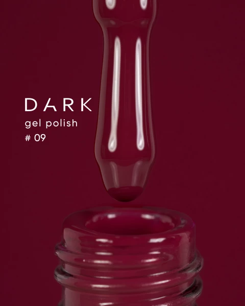 Dark gel polish (new collection) 09, 6 ml