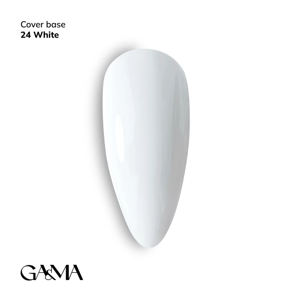 Ga&Ma Cover base 024 White, 15 ml