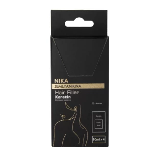 Wypełniacz do włosów Keratyna Nika Zemlyanikina 10 ml, 4 szt