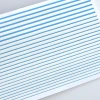 Flexible design strips (blue)