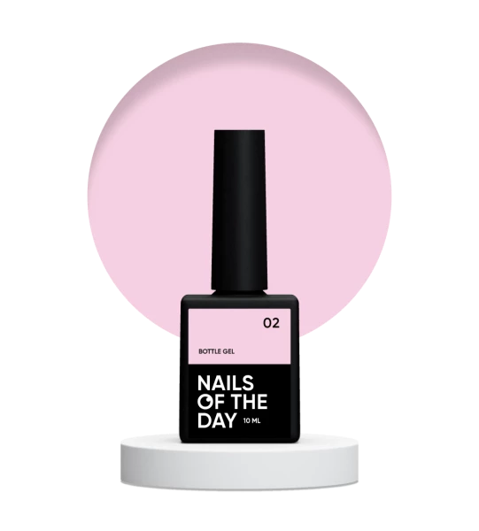 Żel do butelek NAILSOFTHEDAY nr 02, 10 ml