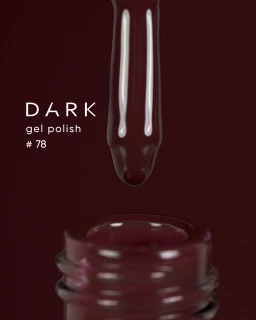 Dark gel polish (new collection) 78, 6 ml