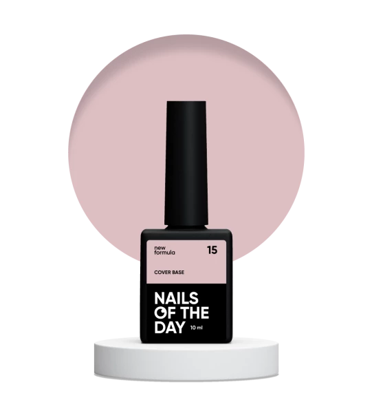 NAILSOFTHEDAY Cover base No. 15, 10 ml