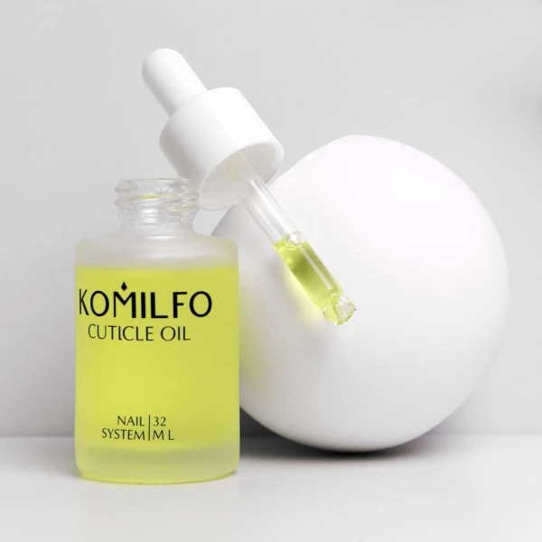 Komilfo Citrus Cuticle Oil - citrus oil for the cuticle with a dropper, 32 ml