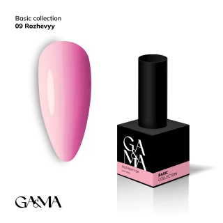 GA&MA Basic collection 009 рожевий, 10 ml