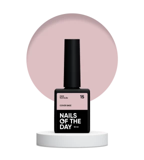 NAILSOFTHEDAY Cover base №15, 10 ml