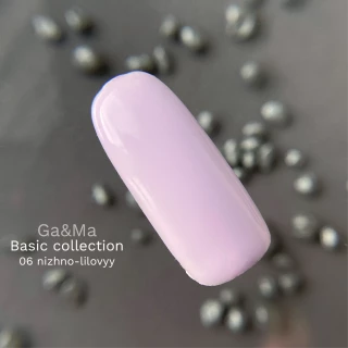 Ga&Ma Basic collection 006 ніжно-ліловий, 10 ml