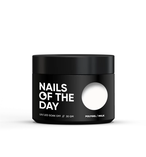 NAILSOFTHEDAY Poly Gel milk, 30 ml