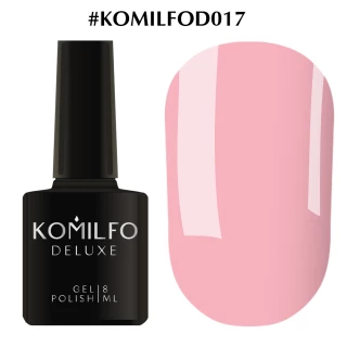 Gel polish Komilfo Deluxe Series No. D017 (slightly purple-pink, enamel), 8 ml