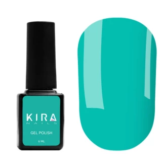 Гель-лак Kira Nails №137 (нефритовий, емаль), 6 мл